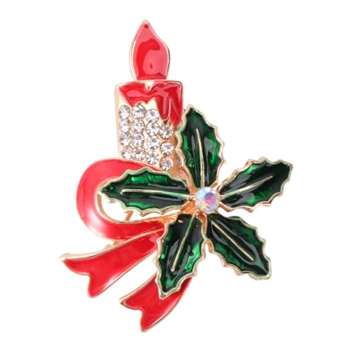 COLLBATH 1 Stück Weihnachts Cartoon Brosche Kreative Vielseitige Brosche für Kleidung für Männer Frauen Weihnachtsfeiern von COLLBATH