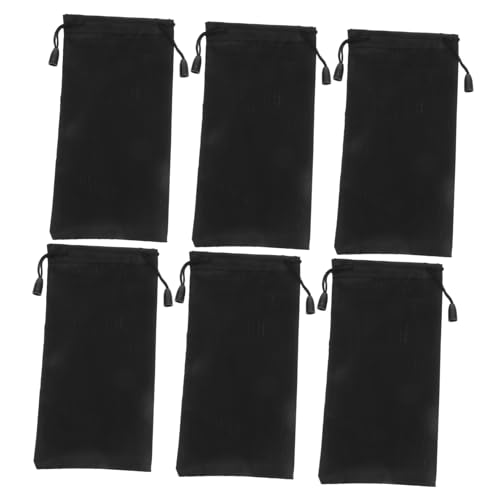 COLLBATH 10 Stück Weiche Sonnenbrillenbeutel Tragbarer Brillen Organizer Mit Kordelzug Sonnenbrillen-etui Für Reisen Brillenhülle Für Damen Und Herren von COLLBATH