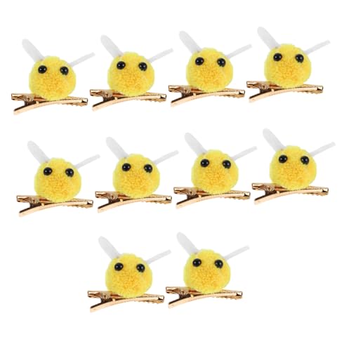 COLLBATH 10stücke Bienen-haarspangen Für Damen Mini-haarspangen Starkem Haltbarkeit Bienen-haarschmuck Für Frühlings-outfits Party Und Urlaub von COLLBATH