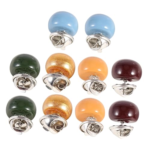 COLLBATH 10 Stück Teiliges Broschen Set Bunte Modeschmucknadeln für Kleidung Strickjacken Rucksäcke Vielseitige Dekorative Sicherheitsnadeln für Damen von COLLBATH