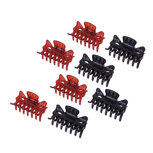 COLLBATH 10 Stück Teiliges Langlebige Ponytail Clips aus Robustem PP Material Einfache Anwendung Haarklammern für Frauen und Mädchen als Haarschmuck und für Alltag und Festtage von COLLBATH
