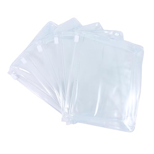 COLLBATH 10 Stück Teiliges Transparentes Kosmetiktaschen mit Reißverschluss wasserdichte PVC Reise Kulturbeutel Leichte Make Up Organizer Vielseitige Aufbewahrungstaschen für Damen von COLLBATH