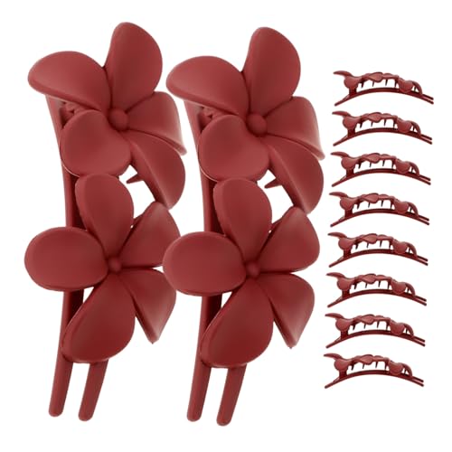 COLLBATH 10stücke Blumen Seitenschwanz Haarspange Blume Haarspange Frauen Haarspangen Dekorative Haarfänger Clips Für Frauen Haar von COLLBATH