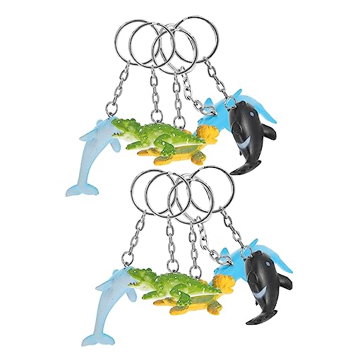 COLLBATH Schlüsselanhänger Mit - 12 Stück Tier-Design Schlüsselanhänger-Clip Für Taschen Zum Aufhängen Dekoration von COLLBATH