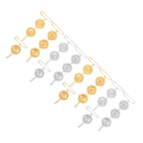 COLLBATH 12 Sätze Abschlusskappen Erinnerungsanhänger mit Foto Tassel-anhänger und Broschen DIY Dekoration für Abschlussmütze Robe Klassisches Design für Abschlussfeier von COLLBATH