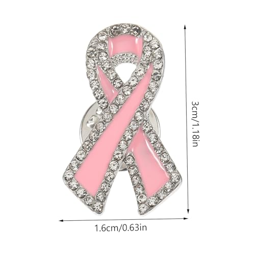 COLLBATH 12 Stück Teiliges Brustkrebs-broschen- Strassbesetzte Awareness-anstecknadeln Modischer Schmuck für Kleidung Schals Taschen Frauen Charity und Fundraiser von COLLBATH