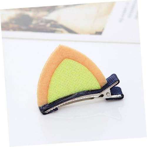 COLLBATH 12 Stück Teiliges Haarklammern mit Doppelseitigen Katzenohren Handgefertigte Haarspangen für Mädchen Rutschfeste Alligator clips Bunte Haarschmuck für Alltag Party und Cosplay von COLLBATH