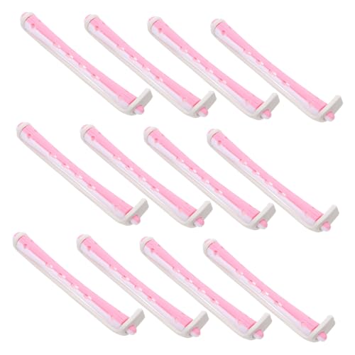 COLLBATH 12 Stück Teiliges Haarwickler für Frauen Praktische Dauerwellenstäbe Leicht Langlebig Kompakt Einfach zu Bedienen für Natürliche Locken und Vielseitiges Styling zu Hause Salon von COLLBATH
