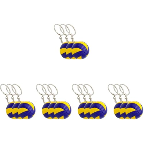 COLLBATH 15 STK Volleyball-Schlüsselanhänger Volleyballschlüssel Sport-Schlüsselanhänger Volleyball-Schlüsseldekorationen Kugelschlüsselhalter Sportball Schlüsselanhänger Legierung COLLBATH 15 STK Volleyball-Schlüsselanhänger Volleyballschlüssel Sport-Schlüsselanhänger Volleyball-Schlüsseldekorationen Kugelschlüsselhalter Sportball Schlüsselanhänger Legierung von COLLBATH