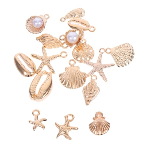 COLLBATH 16stücke Muschel Anhänger Meerestier Schmuck Für Frauen Strandaccessoires Urlaubsschmuck Aus Legierung Mit Tieren Für Diy Halsketten Und Armbänder COLLBATH 16stücke Muschel Anhänger Meerestier Schmuck Für Frauen Strandaccessoires Urlaubsschmuck Aus Legierung Mit Tieren Für Diy Halsketten Und Armbänder von COLLBATH