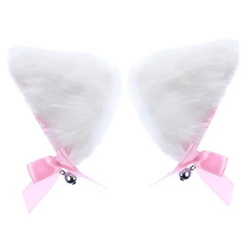 COLLBATH Katzenohren-haarspangen Halloween Haarschmuck Mit Glöckchen Damen-haarnadel von COLLBATH