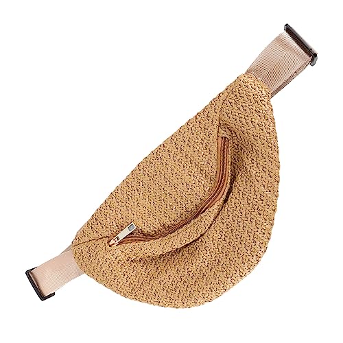 COLLBATH Sommer Stroh Geflochtene Tasche Bauchtasche Stroh Damen Sommer- Crossbody Aus Für er Boho Aus Für Outdoor-aktivitäten von COLLBATH