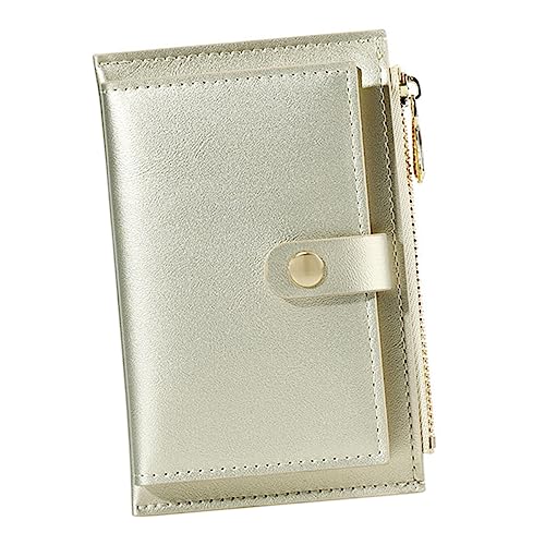 COLLBATH Reißverschluss Kartenetui Aus Pu Für Damen Geldbörse Mit Reißverschluss Kartenhalter Für Frauen Kartenbeutel Zum Aufbewahren Von Karten Und Tickets von COLLBATH