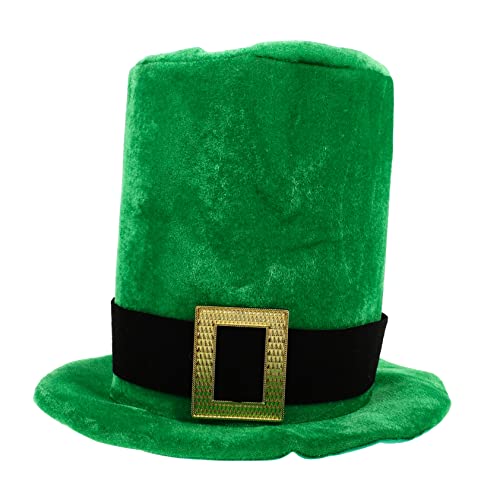 COLLBATH Grüner Hut Für St Patrick's Day Dekorativer Party Hut Zylinder-design Atmungsaktiv Langlebig von COLLBATH