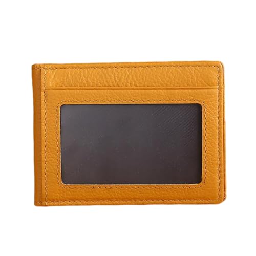 COLLBATH Echtleder Kartenhalter Mit Kartentasche Ausweishalter Und Kreditkartenetui Praktischer Karten-Organizer Für Täglichen Gebrauch von COLLBATH