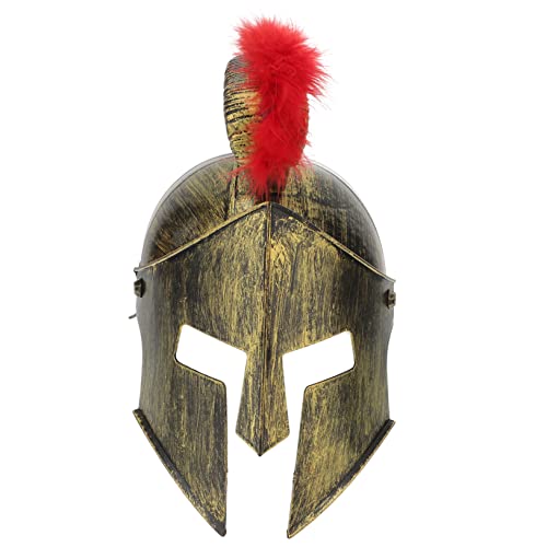 COLLBATH Kriegerhelm Römischer Kriegerhelm Urlaubspartyhelm Cosplay-hut Ritterhelm Kopfbedeckung Party Prop Für Cosplay Karneval Maskerade Halloween von COLLBATH