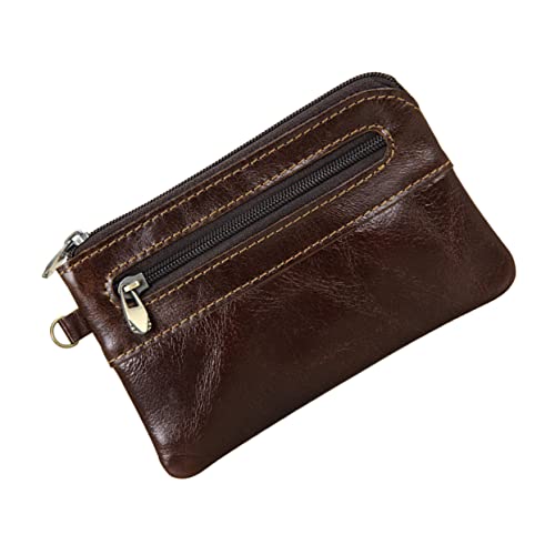 COLLBATH 1stück Retro Geldbörse Für Herren Multifunktionale Zipper Tasche Schokoladenfarbe Hochwertiges Design Für Business Und Alltag Als Für Männer von COLLBATH