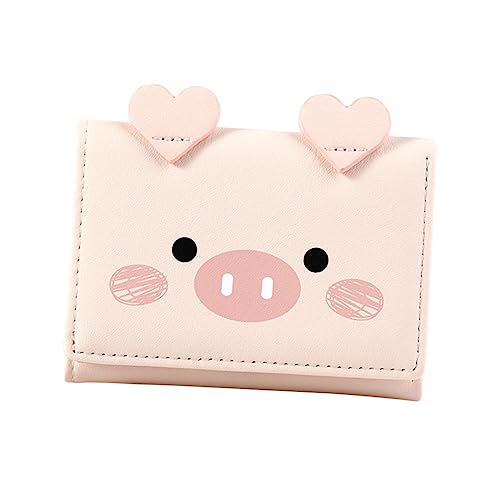 COLLBATH Cartoon-geldbörse Für Damen Pu-geldbörse Mit Cartoon-Design Tragbare Geldbörse Faltbare Geldtasche Für Karten Und Scheine von COLLBATH