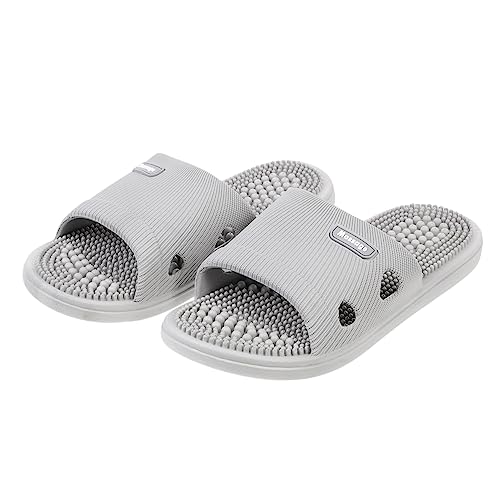 COLLBATH 1paar Unisex Rutschfeste Hausschuhe Für Zuhause Toe Design Massagesohle Für Frühling Sommer Und Herbst Empfohlen Für Pantoffeln Für Dusche Und Entspannung von COLLBATH