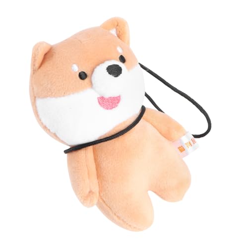 COLLBATH 1stk Ornament Plüschtier Schlüsselanhänger Süße Schlüsselanhänger Plüschtierverzierung Puppe Schlüsselanhänger Tierschlüssel Hängen Plüschtiere Taschenanhänger Yellow Stoff von COLLBATH