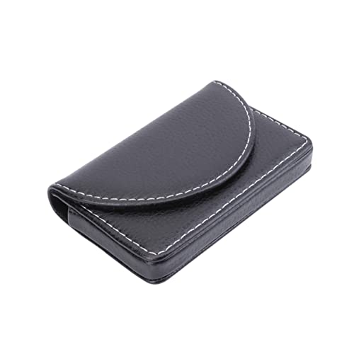 COLLBATH 1stk Tragbare Halterung Visitenkarteninhaber Kompakte Brieftasche Geschäft Kreditkarte Kartenbuch Fall Mann Männer Geldbörse Einzigartig Kartenhalter Für Spielkarten Träger Black von COLLBATH