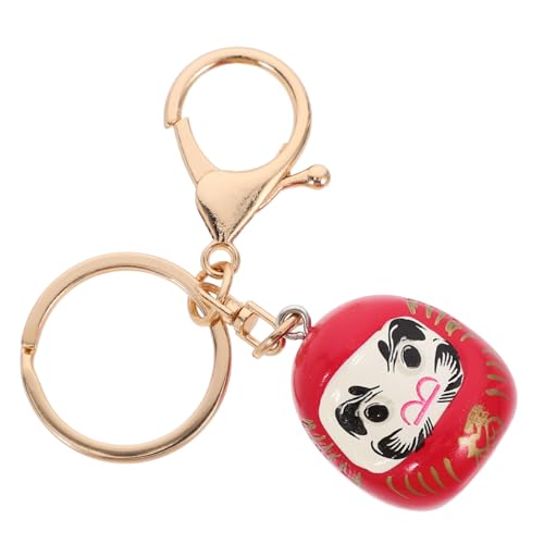 COLLBATH 1stück Daruma Schlüsselanhänger Japanisches Glücksbringer Pendant Multifunktional Für Taschen Und Schlüssel Stilvolle Deko Für Damen Und Herren Design COLLBATH 1stück Daruma Schlüsselanhänger Japanisches Glücksbringer Pendant Multifunktional Für Taschen Und Schlüssel Stilvolle Deko Für Damen Und Herren Design von COLLBATH