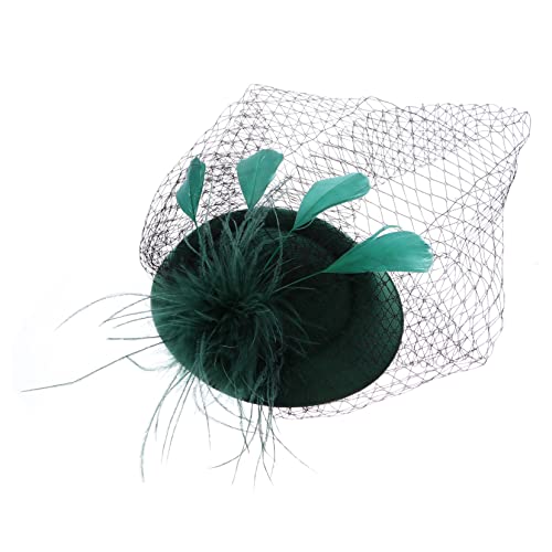 COLLBATH Jahre Damen Hut Retro Fascinator Haarreif Mit Schleier Für Party Hochzeit Kopfbedeckung von COLLBATH
