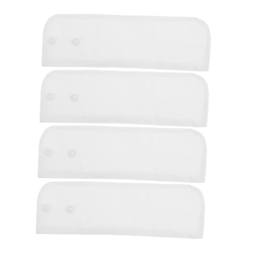 COLLBATH Anspruchsvoll Verzierte Manschetten Elastisch Weiß Falsche Manschetten Für Mäntel Abnehmbares Anzugzubehör von COLLBATH