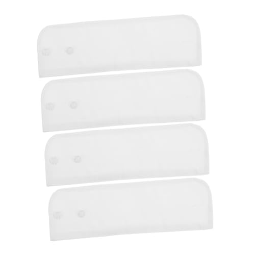 COLLBATH Abnehmbare Falsche Ärmelmanschetten Für Mäntel Handgelenkmanschetten Weiße Falsche Manschetten Elastische Ärmelmanschetten von COLLBATH