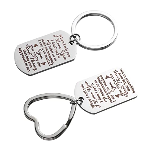 COLLBATH 2 Pcs Schlüsselkette Schlüsselanlagen Anhänger Einzigartige Schlüsselringe Gefertigte Anhänger Modische Anhänger Autobehänge Einzigartig von COLLBATH