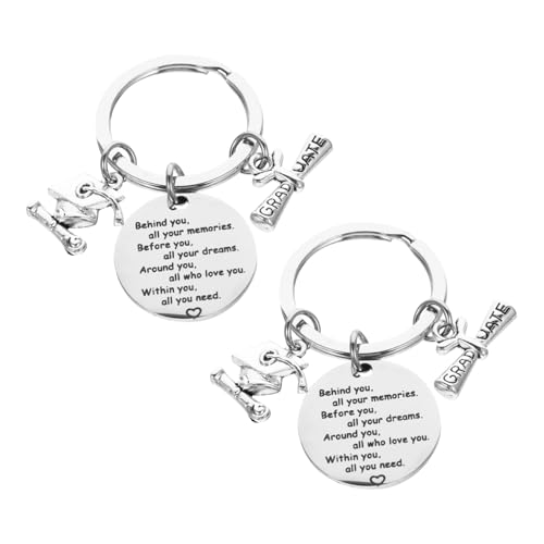 COLLBATH 2er Satz Mehrzweck Anhänger Tragbar Für Schlüssel Handy Tasche Mit Dekorativem Design Für Abschluss von COLLBATH