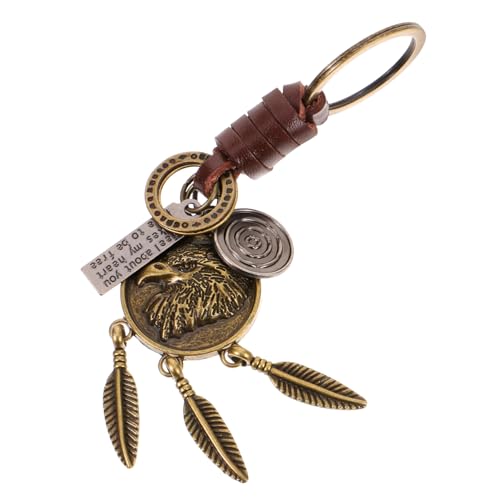 COLLBATH 2 STK Adler Schlüsselanhänger Autoschlüsselzubehör Schlüsselanhänger für Weihnachts anhänger Handmade anhänger Portemonnaie Herren bastelset Schlüsselanhänger aus Rindsleder Band COLLBATH 2 STK Adler Schlüsselanhänger Autoschlüsselzubehör Schlüsselanhänger für Weihnachts anhänger Handmade anhänger Portemonnaie Herren bastelset Schlüsselanhänger aus Rindsleder Band von COLLBATH