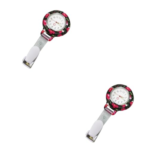 COLLBATH 2 STK Krankenschwester Hängende Uhr Ansteckuhr Hängende Taschenuhren Taschenuhr Vintage Taschenuhr Mit Kette Herren-digitaluhr Mann Beobachten Digitale Taschenuhr, Runde Taschenuhr von COLLBATH