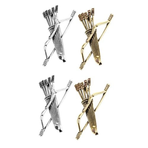 COLLBATH 2 Sätze Brosche Abzeichen Mantelbrosche Party Brosche Broschen Und Stifte Für Männer Lustige Pin-brosche Bogen Kostüm Anstecknadeln Zinklegierung 2 Stück * 2 COLLBATH 2 Sätze Brosche Abzeichen Mantelbrosche Party Brosche Broschen Und Stifte Für Männer Lustige Pin-brosche Bogen Kostüm Anstecknadeln Zinklegierung 2 Stück * 2 von COLLBATH