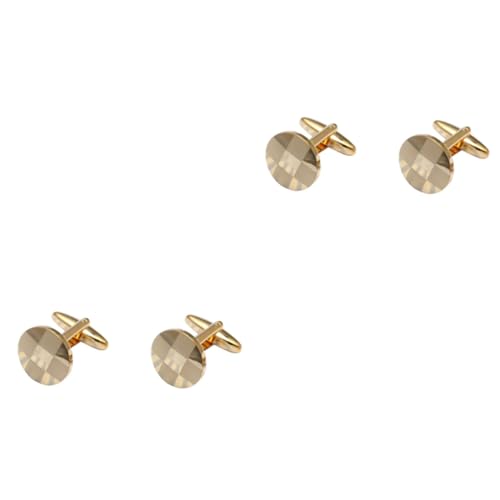COLLBATH 2 Sätze Manschettenknöpfe Herren Kreative Hemd Ärmel Halter Für Anzug Einzigartige Cufflinks Für Hochzeiten Business Besondere Anlässe Langlebiges Material Stilvolles 2 Stück * 2 von COLLBATH