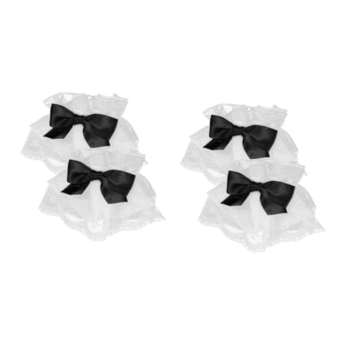 COLLBATH 2 Paar Spitzen-handgelenkmanschetten Für Damen Im Lolita-stil Fingerlos Geeignet Für Lässige Kleidung von COLLBATH