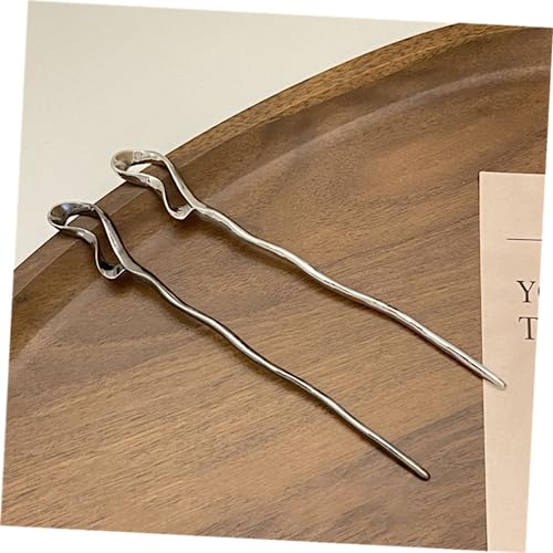 COLLBATH 2 Stck Teiliges Chinesische Haarstäbchen aus Metall Glatte Oberfläche Dekorative Haarnadeln für Frauen Einfach zu Verwenden Geeignet für Mitteldickes Langes Haar Geschenkidee für COLLBATH 2 Stck Teiliges Chinesische Haarstäbchen aus Metall Glatte Oberfläche Dekorative Haarnadeln für Frauen Einfach zu Verwenden Geeignet für Mitteldickes Langes Haar Geschenkidee für von COLLBATH