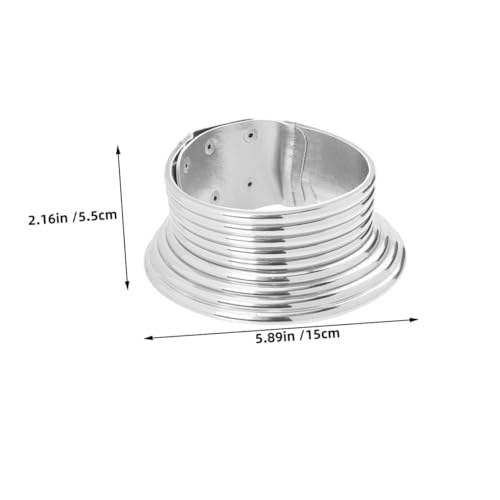 COLLBATH 2 Stück Afrikanische Chunky Choker Halsketten für Damen Auffällige Ethno Tribal Statement Colliers Leicht und Langlebig Vielseitig Tragbar für Party Festival und Alltag von COLLBATH