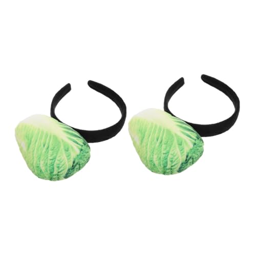 COLLBATH 2 Stück Chinakohl-stirnband Gruselig Party Kleid Haarband 3d Halloween Einfach Kopfschmuck Stirnbänder Stirnband Haarschmuck Lolita-accessoires Plastik Hellgrün COLLBATH 2 Stück Chinakohl-stirnband Gruselig Party Kleid Haarband 3d Halloween Einfach Kopfschmuck Stirnbänder Stirnband Haarschmuck Lolita-accessoires Plastik Hellgrün von COLLBATH