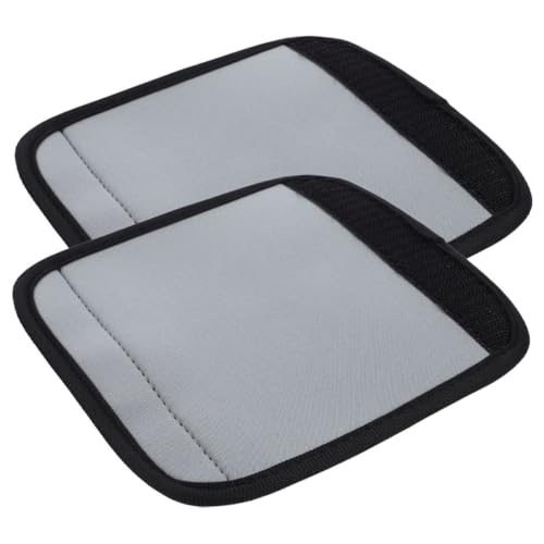 COLLBATH 2 Stück Gepäckgriff Schutzbezüge Gepolstert Atmungsaktiv Koffergriff Hüllen für Reisegepäck und Kinderwagen Griffkomfort und Einfache Erkennung von COLLBATH