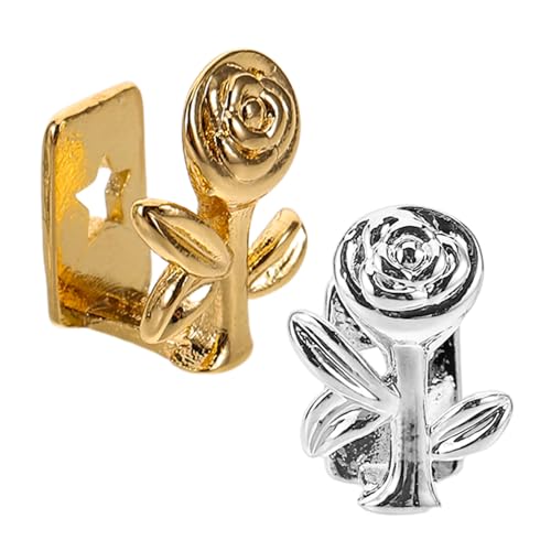 COLLBATH 2 Stück Hip Hop Zahngrills: Einzelzahnkappe Mit Rosenmuster – Hip Hop Zahngrills – Rapper-schmuck Für Cosplay & Halloween COLLBATH 2 Stück Hip Hop Zahngrills: Einzelzahnkappe Mit Rosenmuster – Hip Hop Zahngrills – Rapper-schmuck Für Cosplay & Halloween von COLLBATH