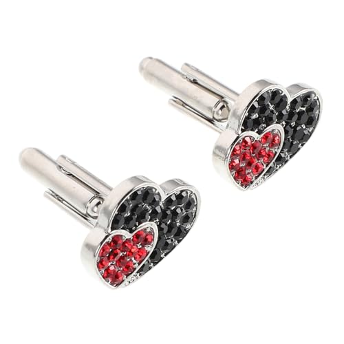 COLLBATH 2 Stück Ich Liebe Diamant-manschettenknöpfe Herz-hemd-manschettenknöpfe Manschettenknöpfe Für Damen Manschettenknöpfe Aus Legierung Kleidung Schmuck Hemdärmelknopf Zinklegierung COLLBATH 2 Stück Ich Liebe Diamant-manschettenknöpfe Herz-hemd-manschettenknöpfe Manschettenknöpfe Für Damen Manschettenknöpfe Aus Legierung Kleidung Schmuck Hemdärmelknopf Zinklegierung von COLLBATH