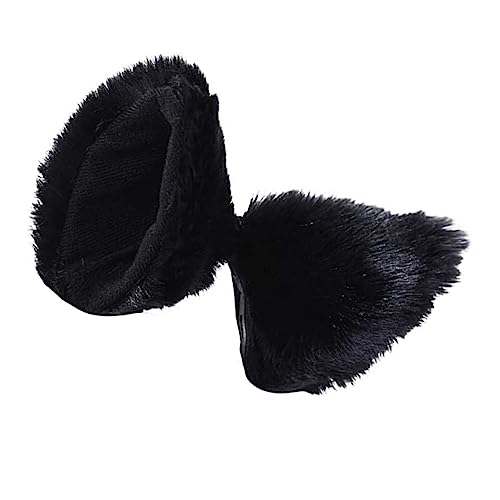 COLLBATH Katzenohren Haarklammern Für ädchen Cosplay Zubehör Für Kostümpartys Schwarze Haarspangen Mit Fuchsohren Ideales Accessoire Für Maskeraden Und Themenfeiern von COLLBATH