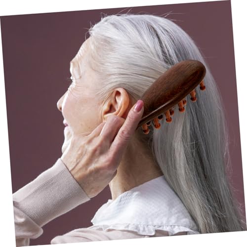 COLLBATH 2 Stück Massagekamm Sandelholz Set Breitzinkiger Holzkamm zur Kopfhautmassage und Entwirrung Fördert Durchblutung und Entspannung Geeignet für Männer Frauen und Therapeutisches COLLBATH 2 Stück Massagekamm Sandelholz Set Breitzinkiger Holzkamm zur Kopfhautmassage und Entwirrung Fördert Durchblutung und Entspannung Geeignet für Männer Frauen und Therapeutisches von COLLBATH