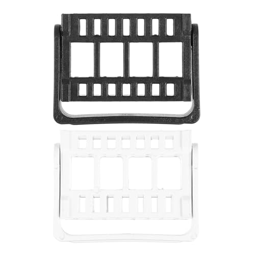 COLLBATH 2 Stück Nagelbohrer Halter mit Löchern Kompakter Nagelfräser Bit Organizer Stabiler Aufbewahrungsständer für Nail Art Zubehör Leicht und Tragbar für Nagelstudio und Zuhause von COLLBATH