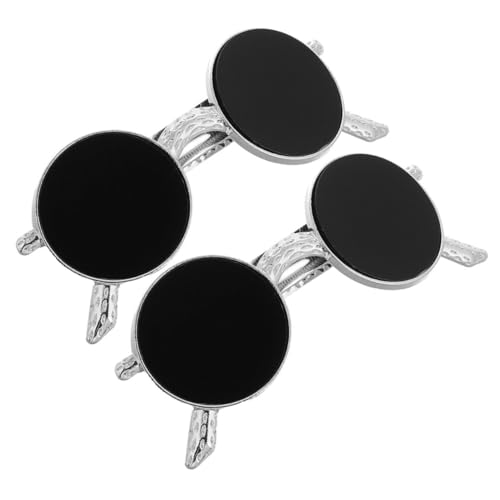 COLLBATH 2 Stück Schwarze Haarspangen mit Sonnenbrillen design Modische Leichte Haarklammern für Damen und Mädchen Spielerisches Accessoire für Alltag und Besondere Anlässe von COLLBATH