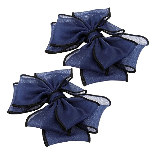 COLLBATH 2 Stück Teiliges DIY Schuhdekoration mit Eleganten Schleifen Langlebige Schuh Bowknot Ornamente für Damen Sandalen und Pantoletten Einfach zu Befestigen Entfernen Schuhschmuck von COLLBATH