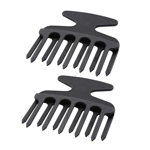 COLLBATH 2 Stück Teiliges Haarschneide kamm Breiten Zähnen Flexibler Leichter Styling kamm für Lockiges Haar Kopfhautmassage und Einfache Handhabung Geeignet für Damen und Herren von COLLBATH