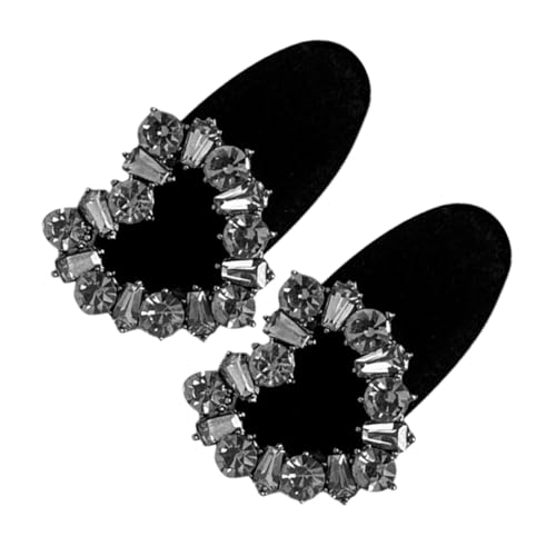 COLLBATH 2 Stück Teiliges Kleine Haarklammern Herzform Mini Haarspangen für Damen und Mädchen Leichte Haarclips für Vielseitige Frisuren bei Hochzeit Geburtstag Alltag Schonend und Modisch von COLLBATH