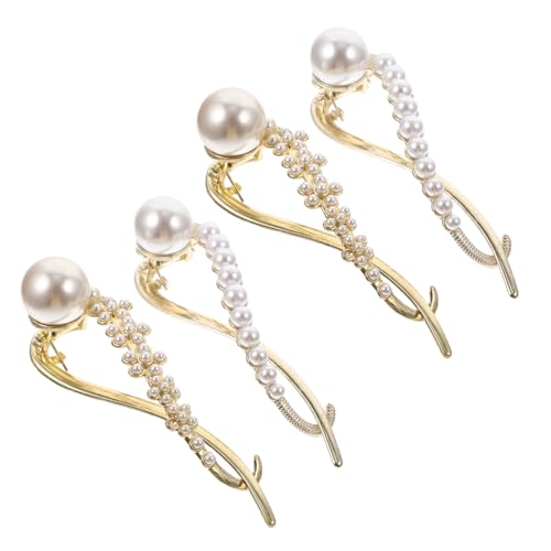 COLLBATH 2 Stück Teiliges Perlen Haarklammern mit Zarter Schneeflocken design Dekorativer Haarschmuck für Damen Geeignet für Hochzeit Party und Alltag Komfortabel und Edel von COLLBATH